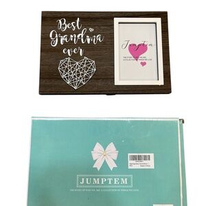 Jump Best Grandma Ever Brown Photo Frame